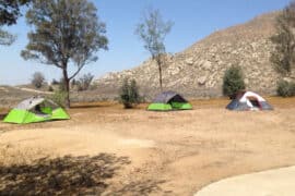 Camping Spots in Perris California