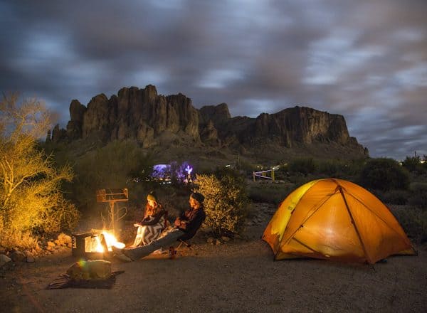 Camping Spots in Queen Creek Town Arizona