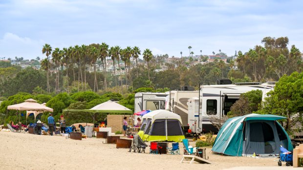 Camping Spots in Santa Ana California