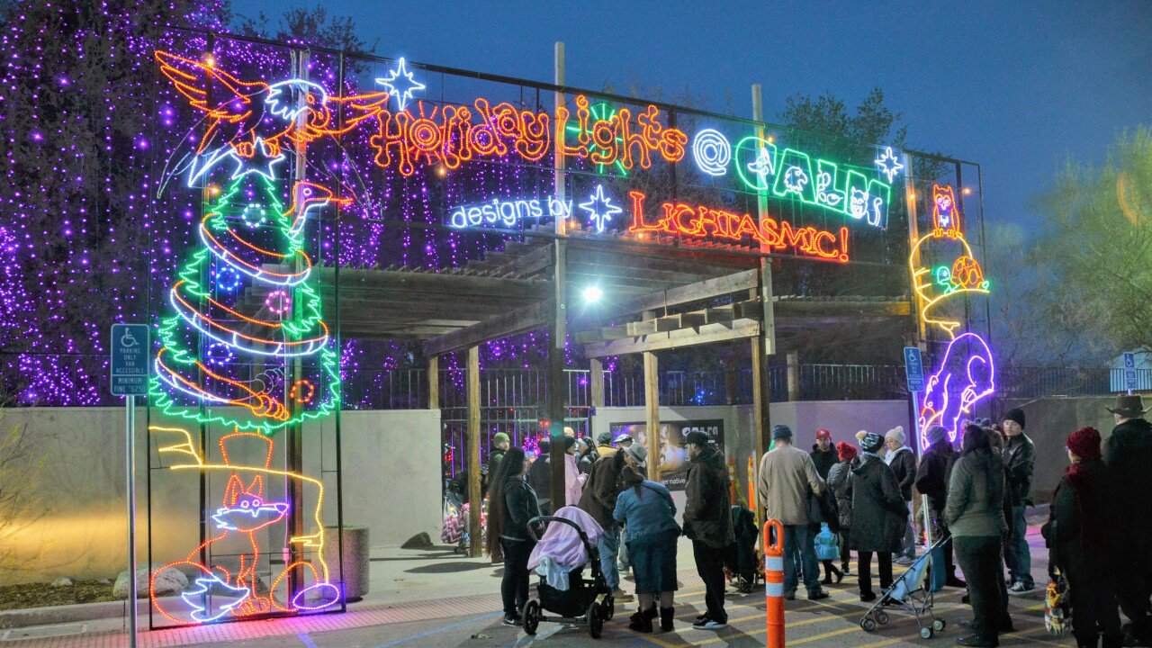 Christmas Lights in Bakersfield California