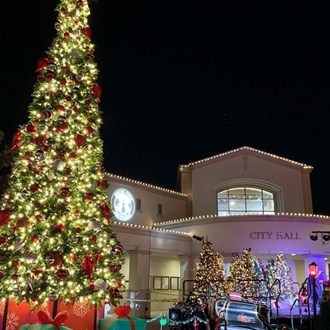 Christmas Lights in Buena Park California