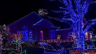 Christmas Lights in Carrollton Texas