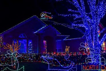 Christmas Lights in Carrollton Texas