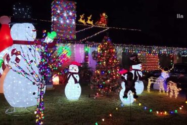 Christmas Lights in Chino California