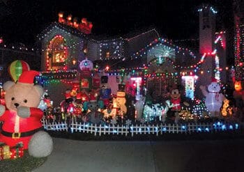 Christmas Lights in Chino Hills California