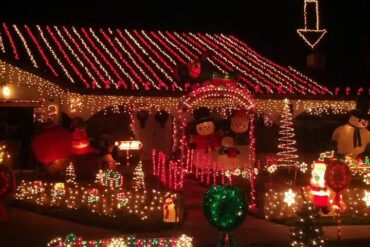 Christmas Lights in Corona California