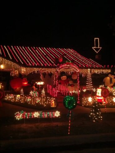 Christmas Lights in Corona California