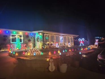 Christmas Lights in El Cajon California