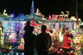 Christmas Lights in Escondido California