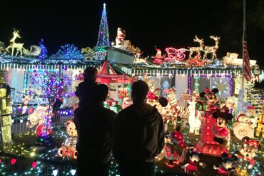 Christmas Lights in Escondido California