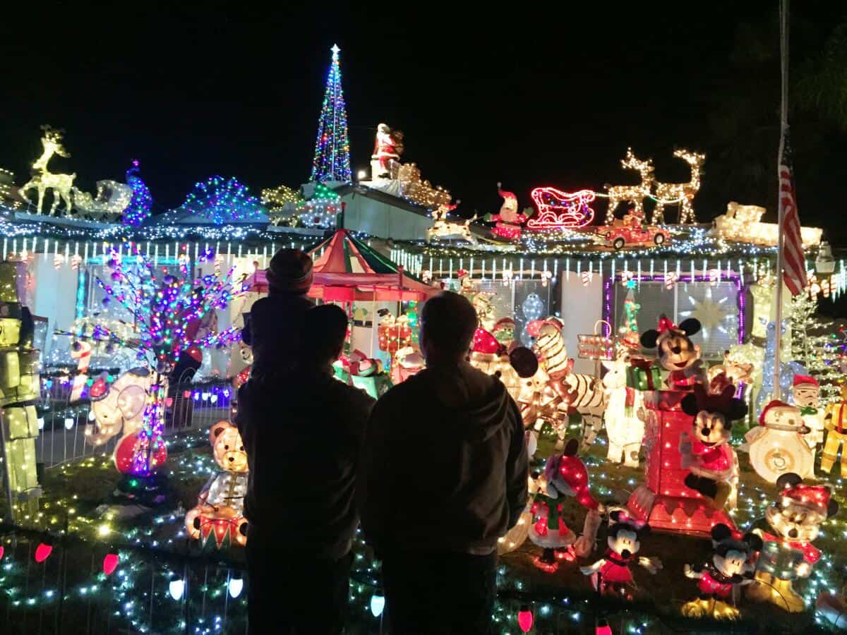 Charming Christmas Lights in Escondido California