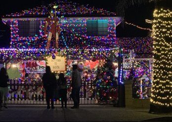 Christmas Lights in Fontana California