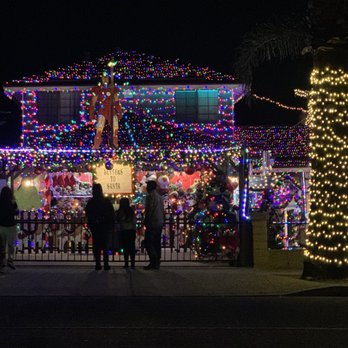 Christmas Lights in Fontana California