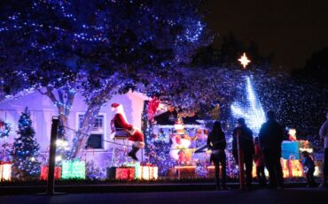 Christmas Lights in Inglewood California