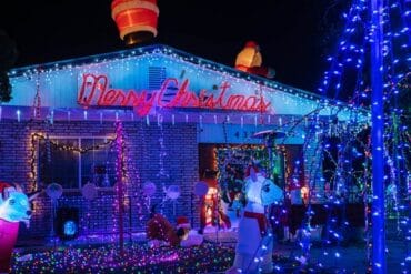 Christmas Lights in Las Cruces New Mexico