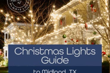 Christmas Lights in Midland Texas