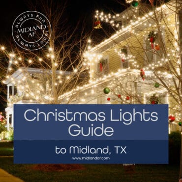 Christmas Lights in Midland Texas