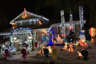 Christmas Lights in Orange California