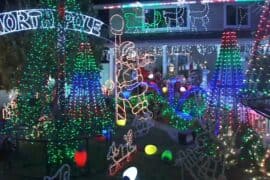 Christmas Lights in Pleasanton California