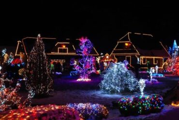 Christmas Lights in Roseville California