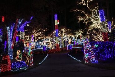 Christmas Lights in Roswell Georgia