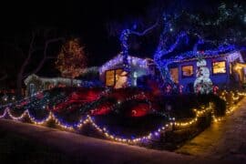 Christmas Lights in Salinas California