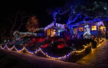 Christmas Lights in Salinas California