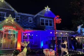 Christmas Lights in San Jose California