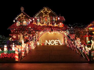 Christmas Lights in San Ramon California