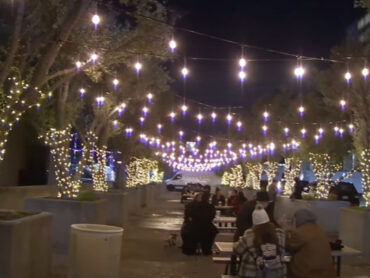 Christmas Lights in Santa Ana California