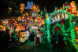 Christmas Lights in Southern Hong Kong Island