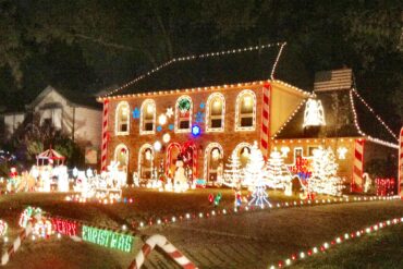 Christmas Lights in Spring Texas