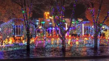 Christmas Lights in Topeka Kansas