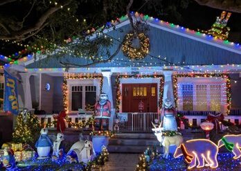 Christmas Lights in Torrance California