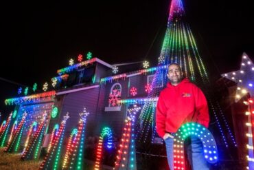 Christmas Lights in Tracy California