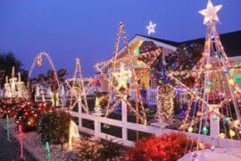 Christmas Lights in Turlock California