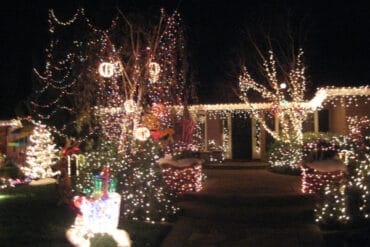 Christmas Lights in Tustin California