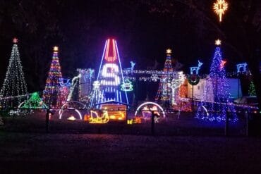 Christmas Lights in Visalia California