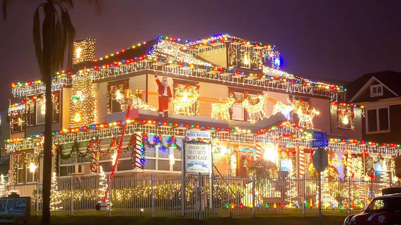 Christmas Lights in Vista California