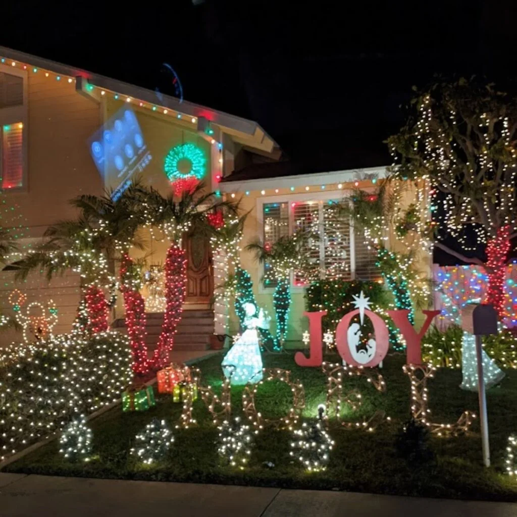 Christmas Lights in Westminster California