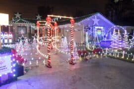 Christmas Lights in Whittier California