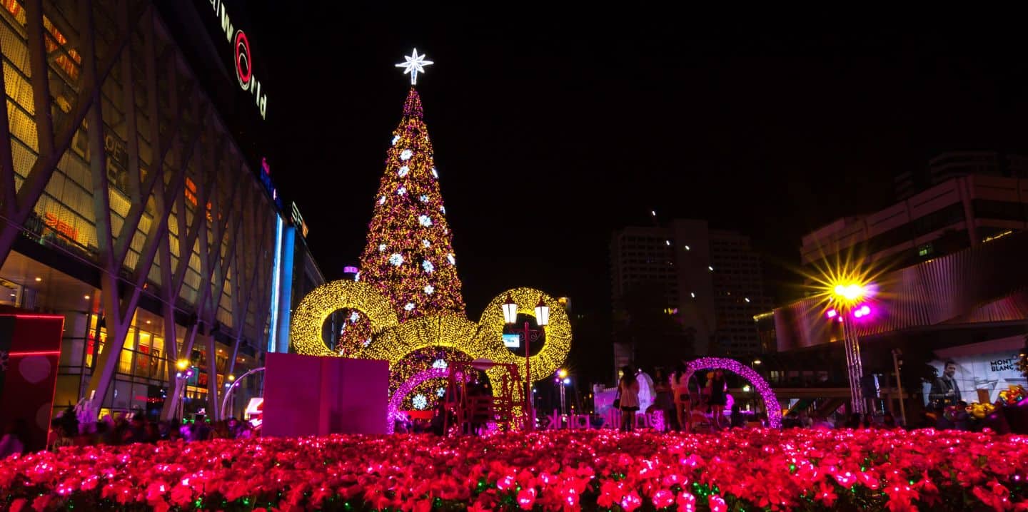 Christmas Lights in Wong Tai Sin Kowloon