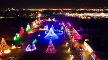 Christmas Lights in Yakima Washington