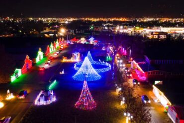 Christmas Lights in Yakima Washington