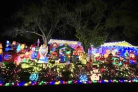 Christmas Lights in Yuba City California