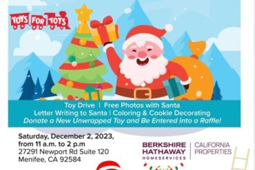 Donate Toys in Menifee California