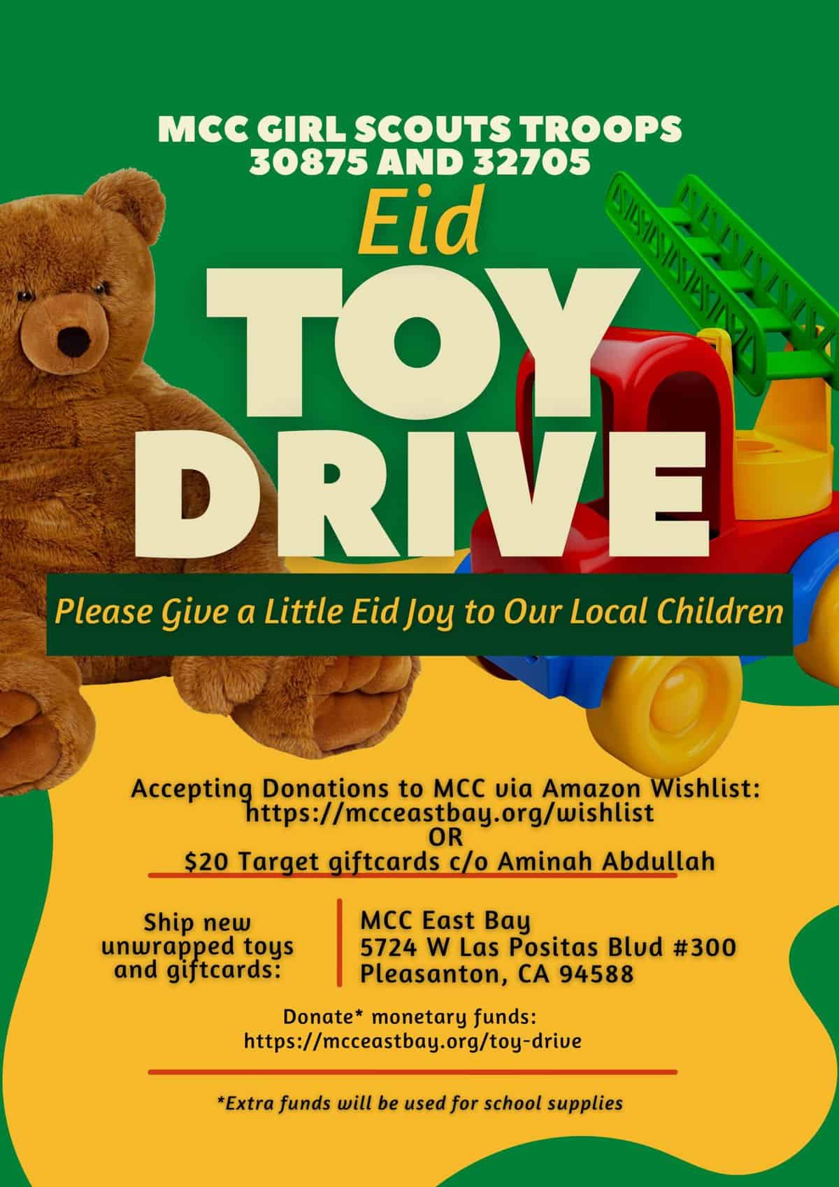 Donate Toys in Pleasanton California