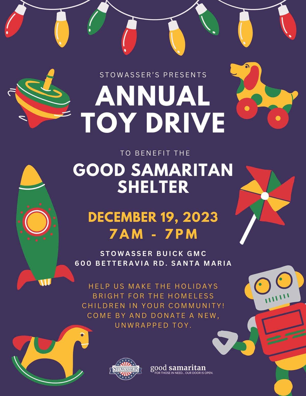 Donate Toys in Santa Maria California