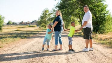 Family Walks With Kids in Longview Texas