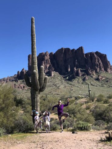 Family Walks With Kids in Mesa Arizona